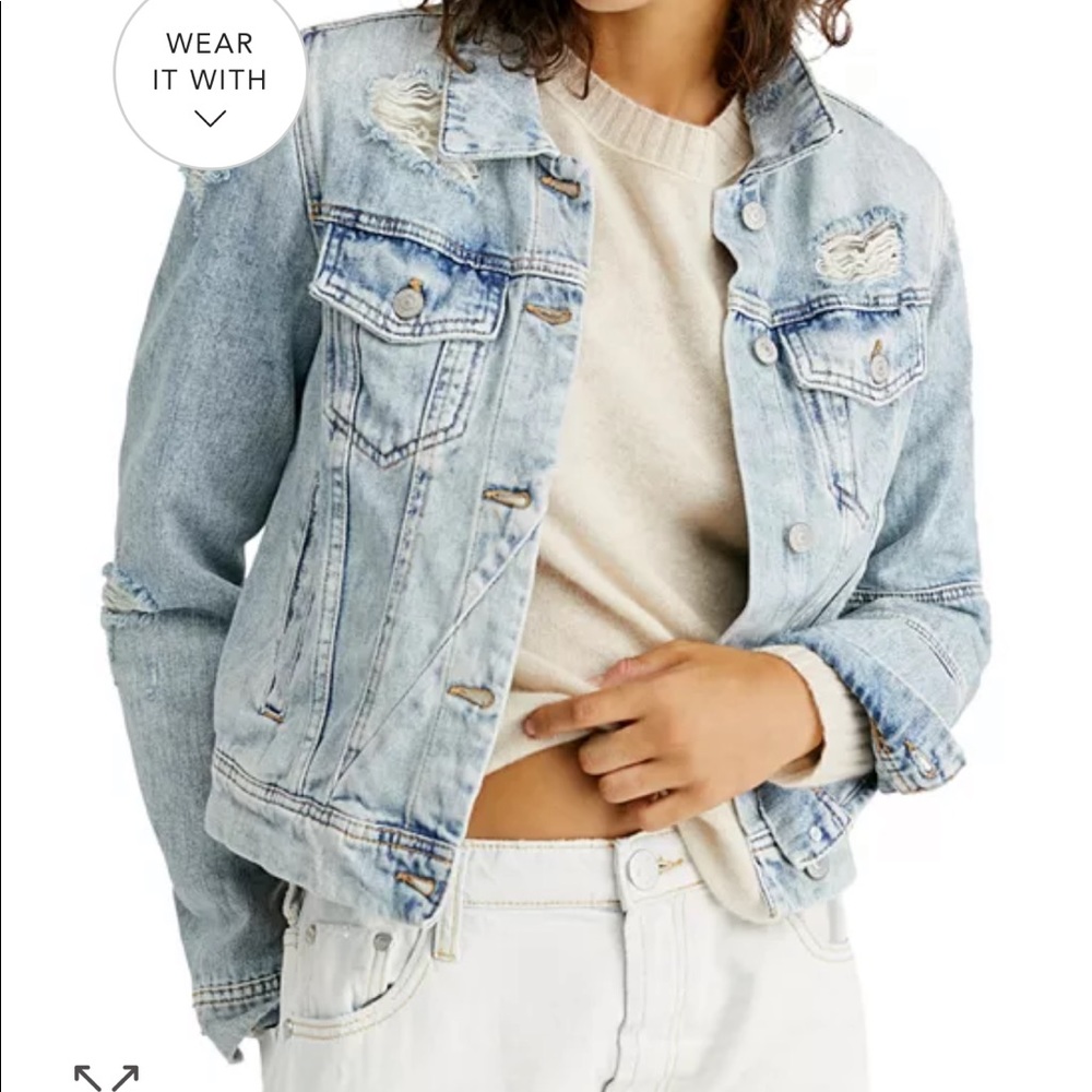 Free people rumors denim jackets